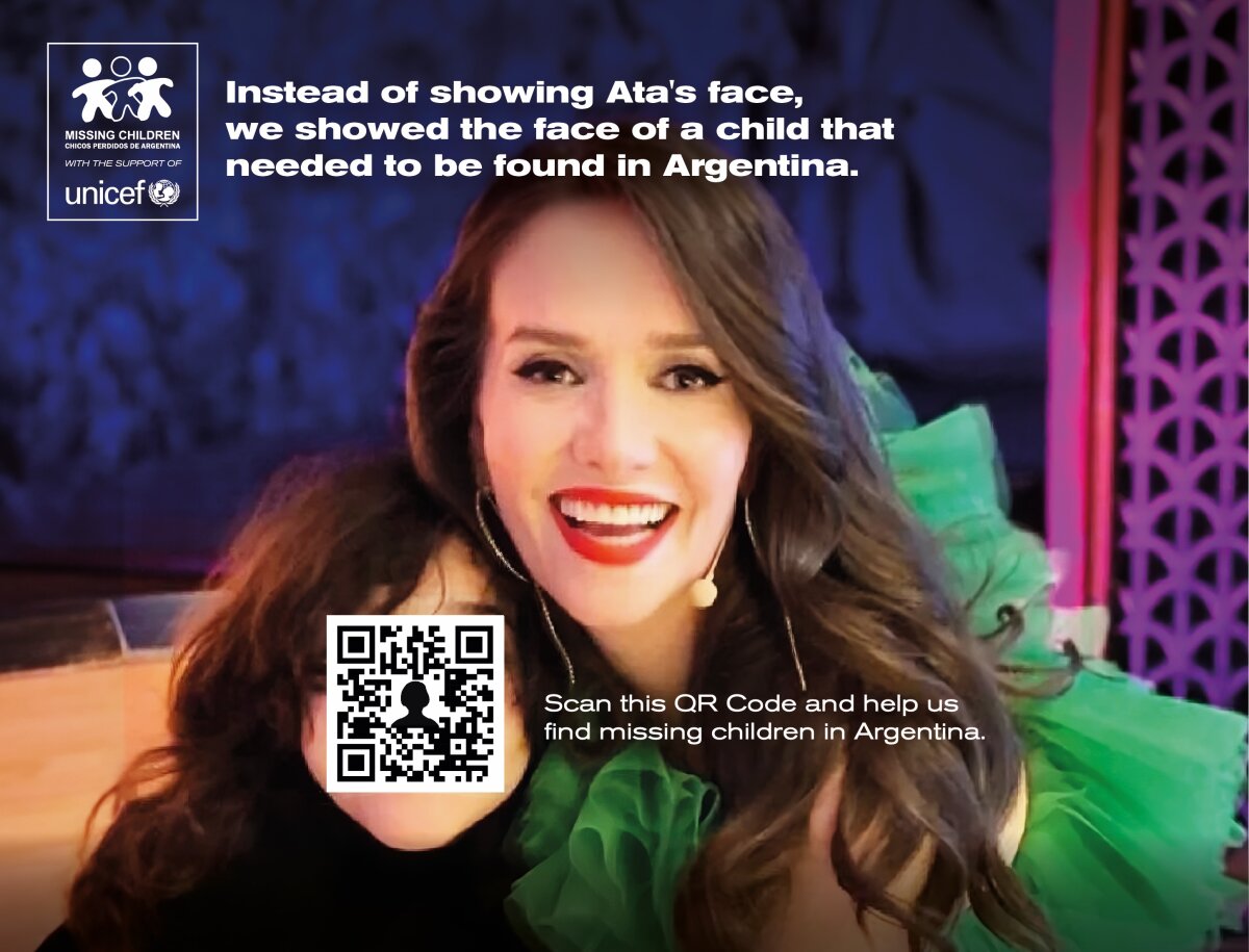 Unseen faces the campaign that makes visible the faces of girls and